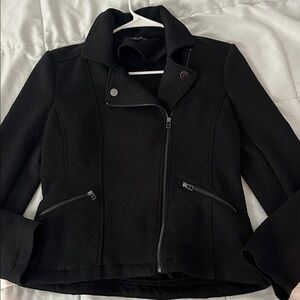 Women's Black Quilted  Jacket SIZE SMALL